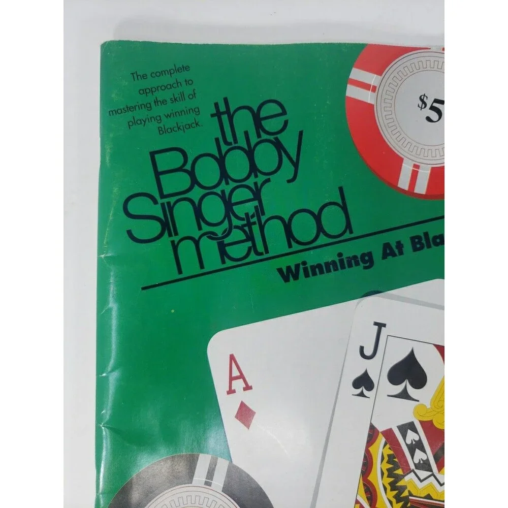 Bobby Singer Method Book Winning At Blackjack Vintage 1998 Collectible